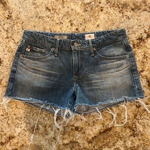 AG denim shorts